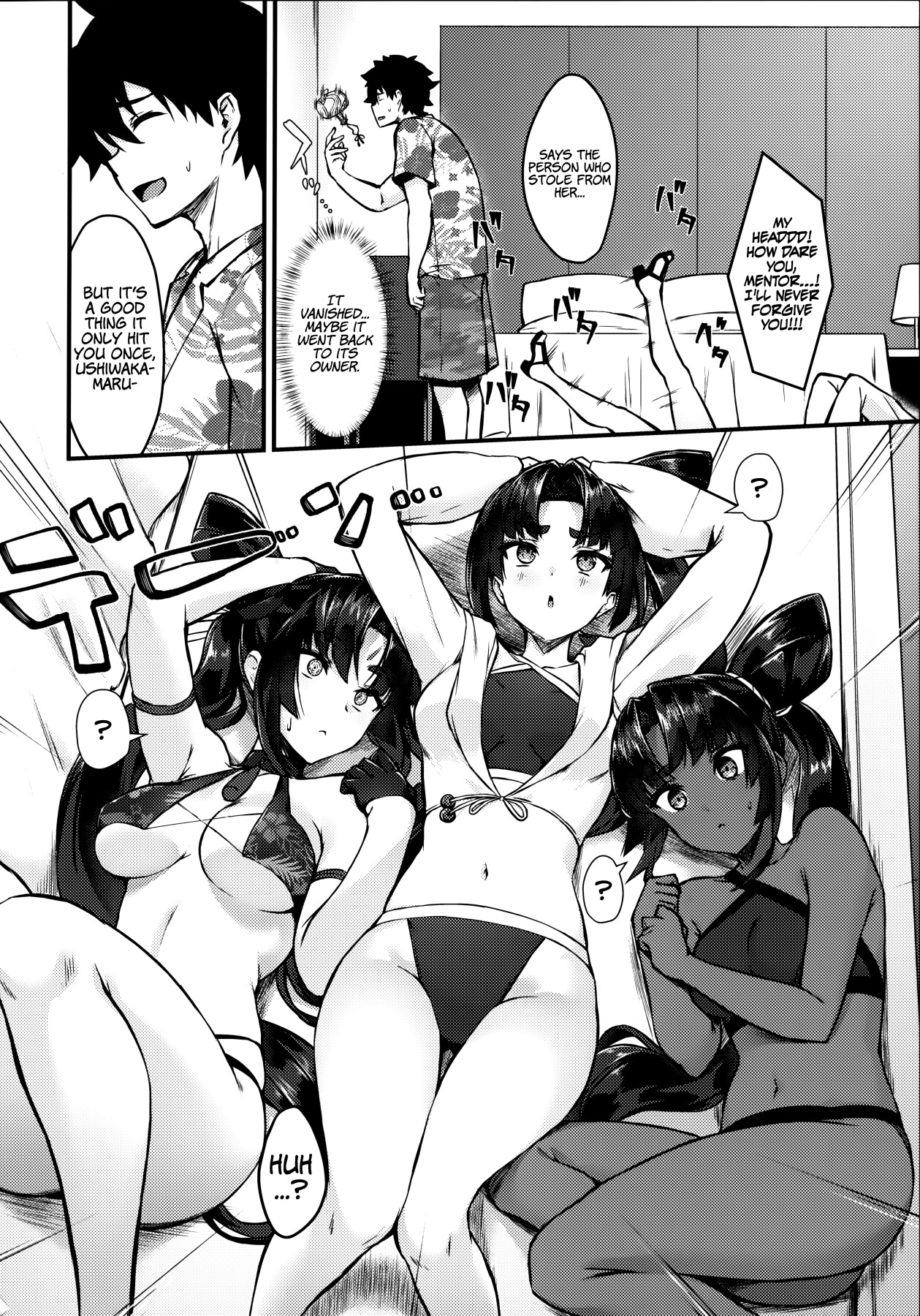 Hentai Manga Comic-Comparing the Ushis-Read-4